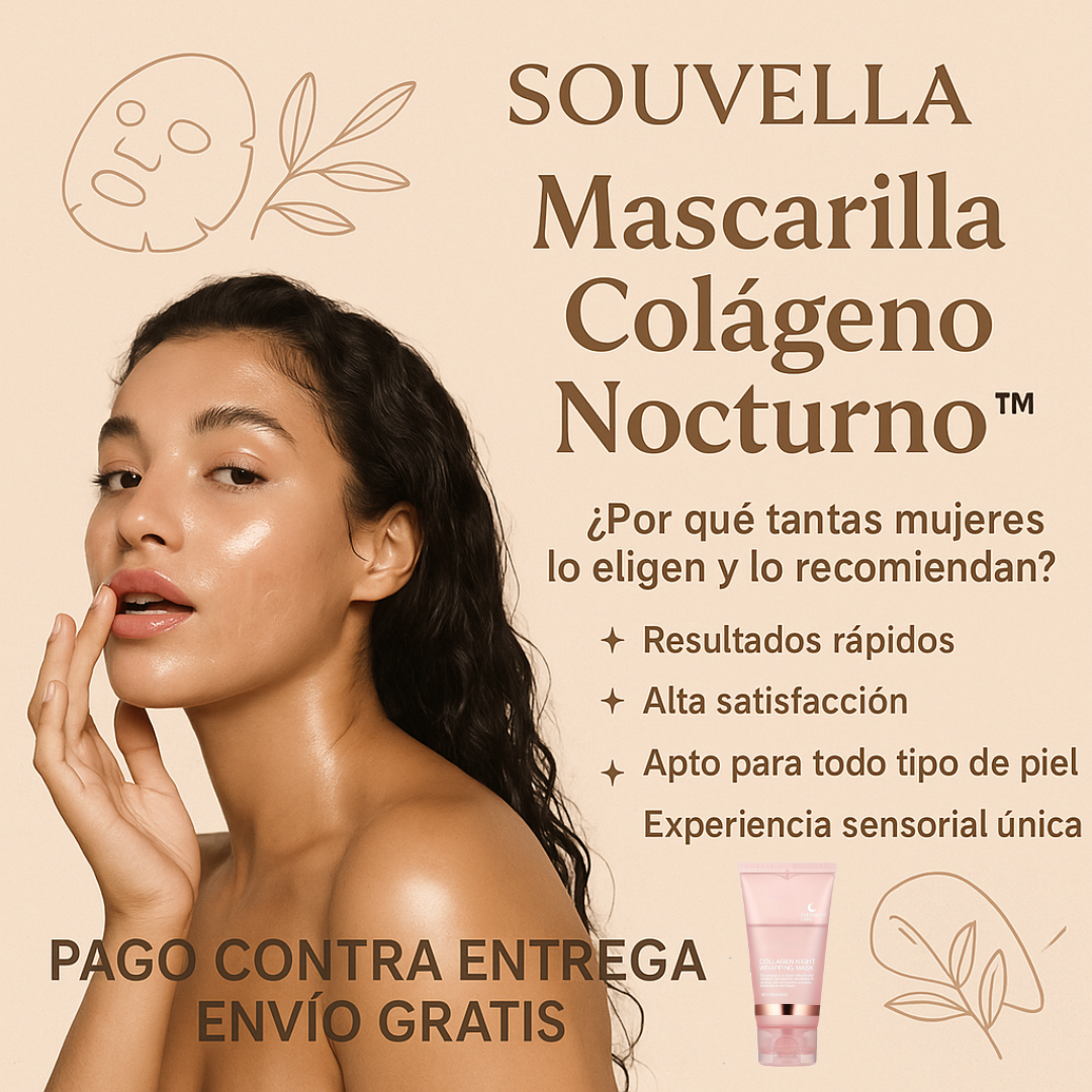 ColágenGlow™︎ - Mascara Facial de Colageno + Paleta de Regalo 🎁