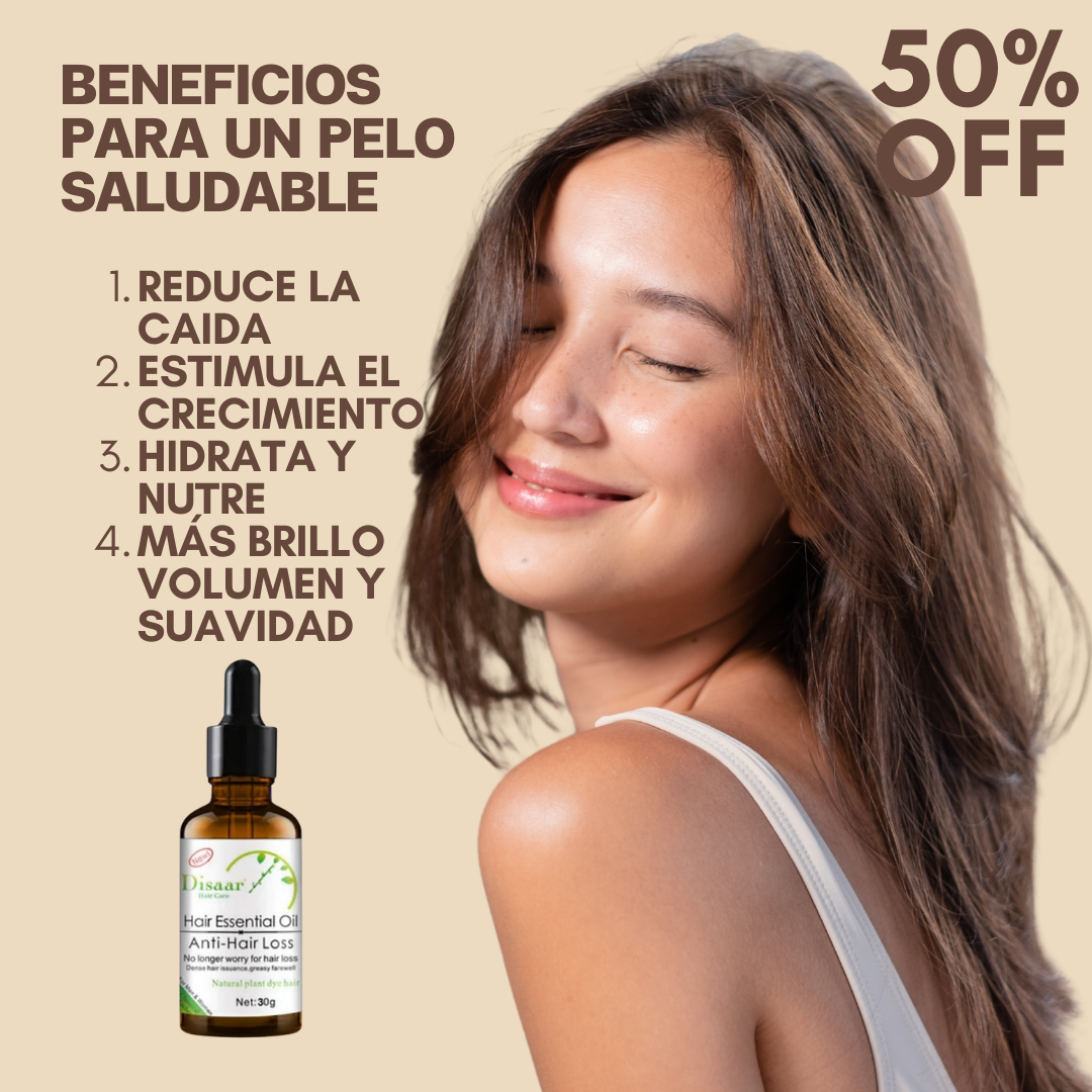 CapilAura® - Aceite Anticaída - ¡Solo por hoy 2 x 1! 💥