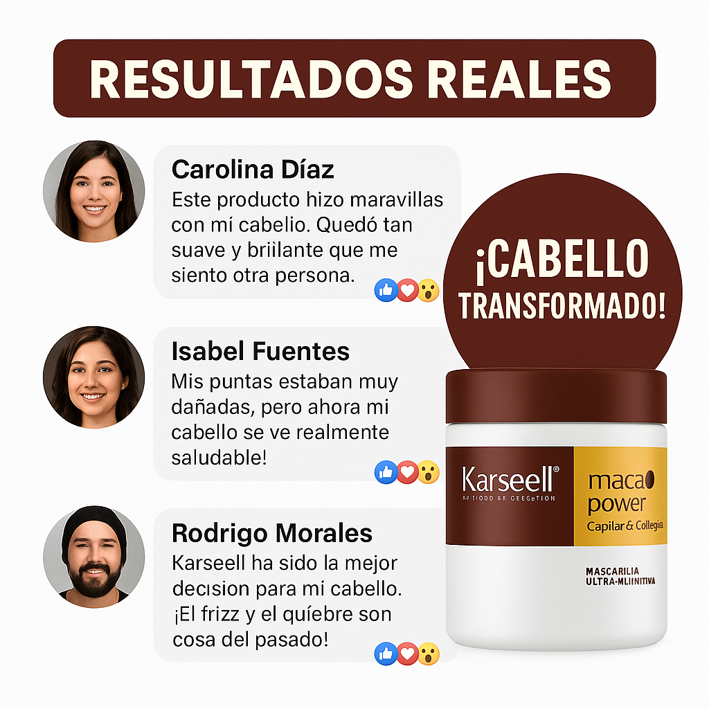 Transforma tu cabello con Botox Capilar Karseell - 400G