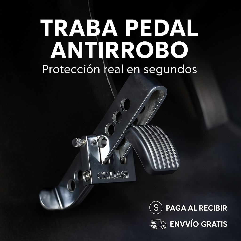 Traba Pedal Candado Auto Antirrobo