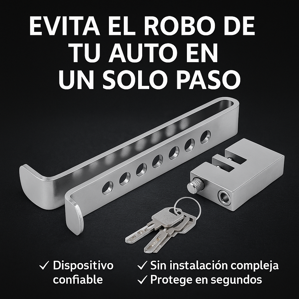 Traba Pedal Candado Auto Antirrobo