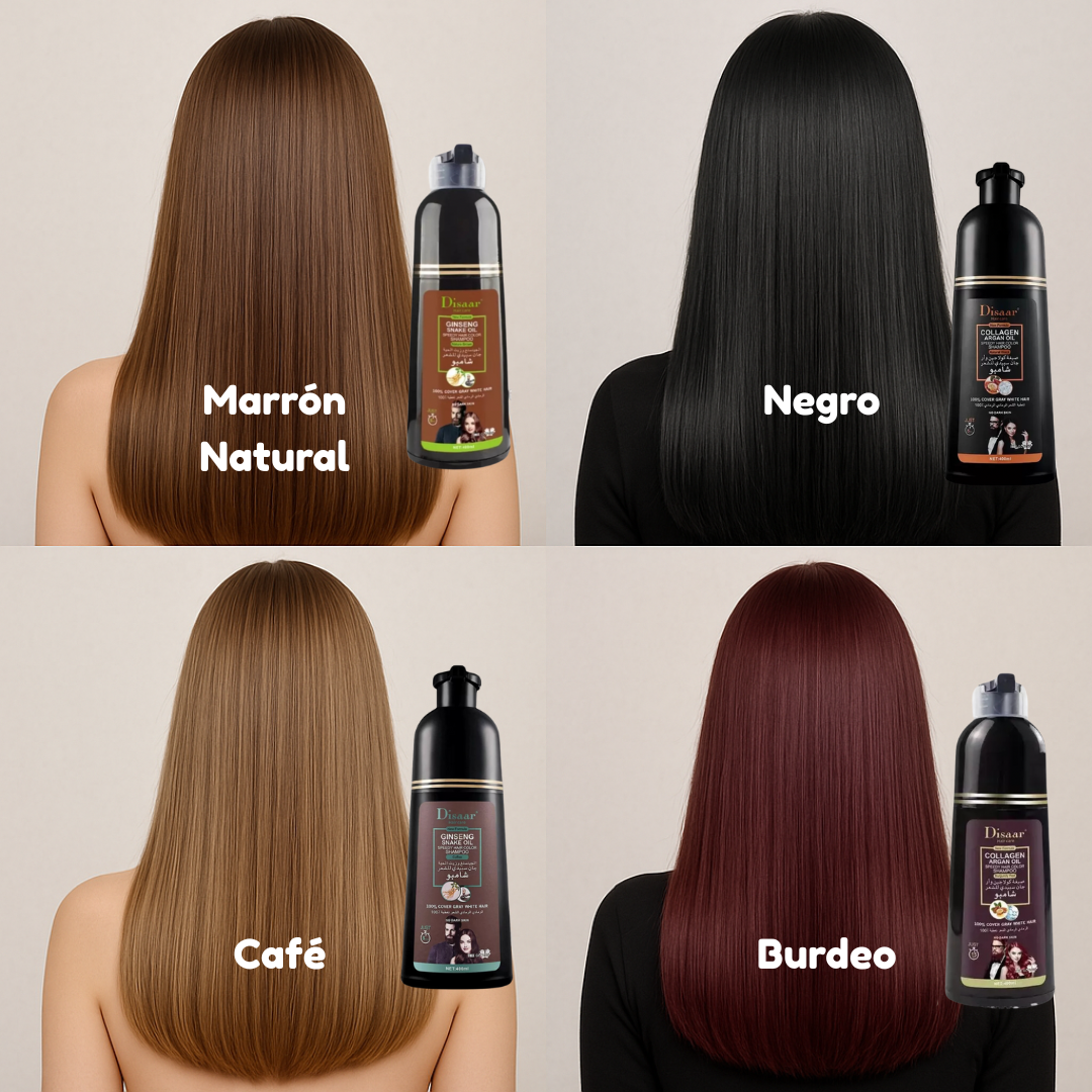 Shampoo Disaar Cubre Canas - ¡Transforma tu cabello en minutos!