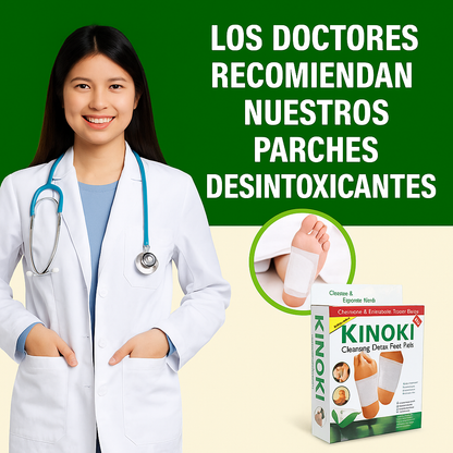 💥 100 Parches Kinoki x el Precio de 10 — ¡Solo por Hoy!