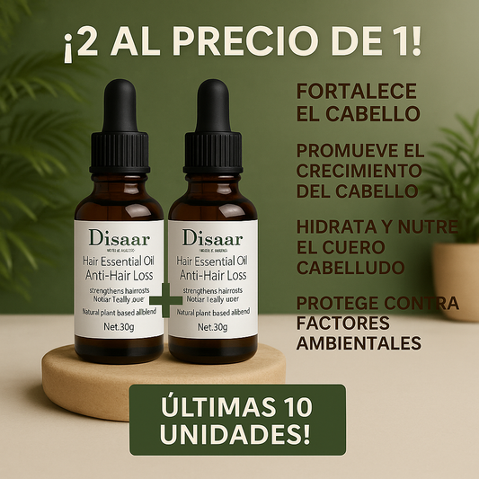 CapilAura® - Aceite Anticaída - ¡Solo por hoy 2 x 1! 💥