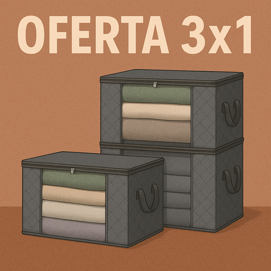 ¡Oferta 3x1 Solo por Hoy!  - Organizador de ropa - Ahorra espacio