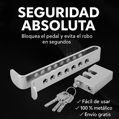 Traba Pedal Candado Auto Antirrobo