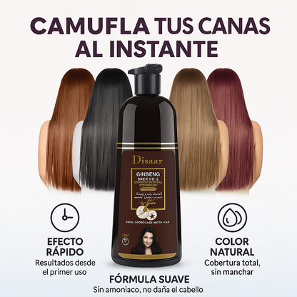 Shampoo Disaar Cubre Canas - ¡Transforma tu cabello en minutos!