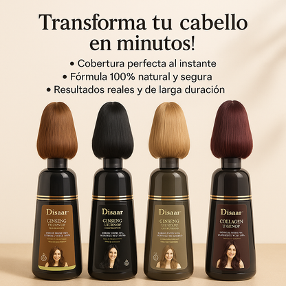 Shampoo Disaar Cubre Canas - ¡Transforma tu cabello en minutos!